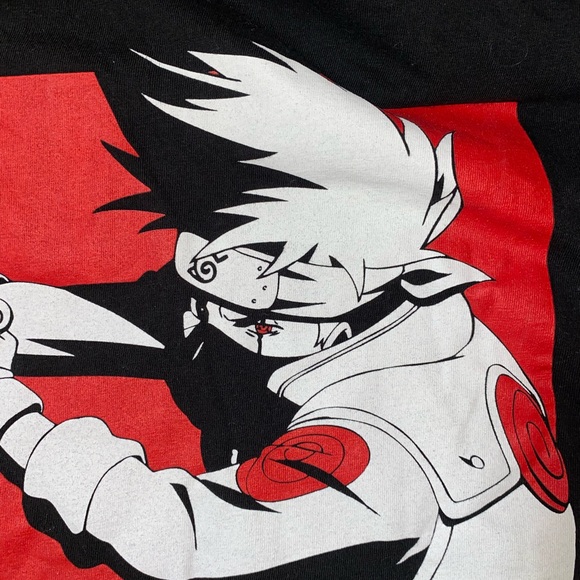 Official 2002 Naruto Shippuden Kakashi 07 Graphic Anime T-Shirt | Size 3XL - Picture 5 of 7